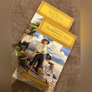 Huckleberry Finn and Tom Sawyer